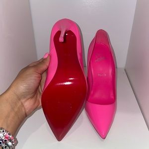 Christian louboutin So Kate heels worn once to do a photo shoot never worn out